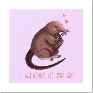 I will never let you go Posters and Art